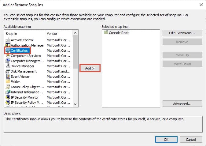نحوه ی Export نمودن Certificate و Private Key از طریق کنسول MMC ویندوز