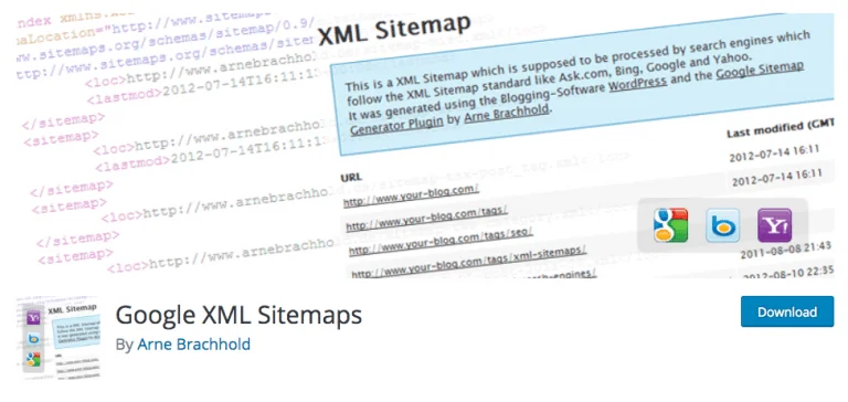 پلاگین Google XML Sitemaps وردپرس پلاگین Google XML Sitemaps