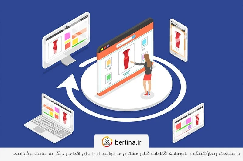 استفاده از ریمارکتینگ برای برگرداندن مشتری به سایت